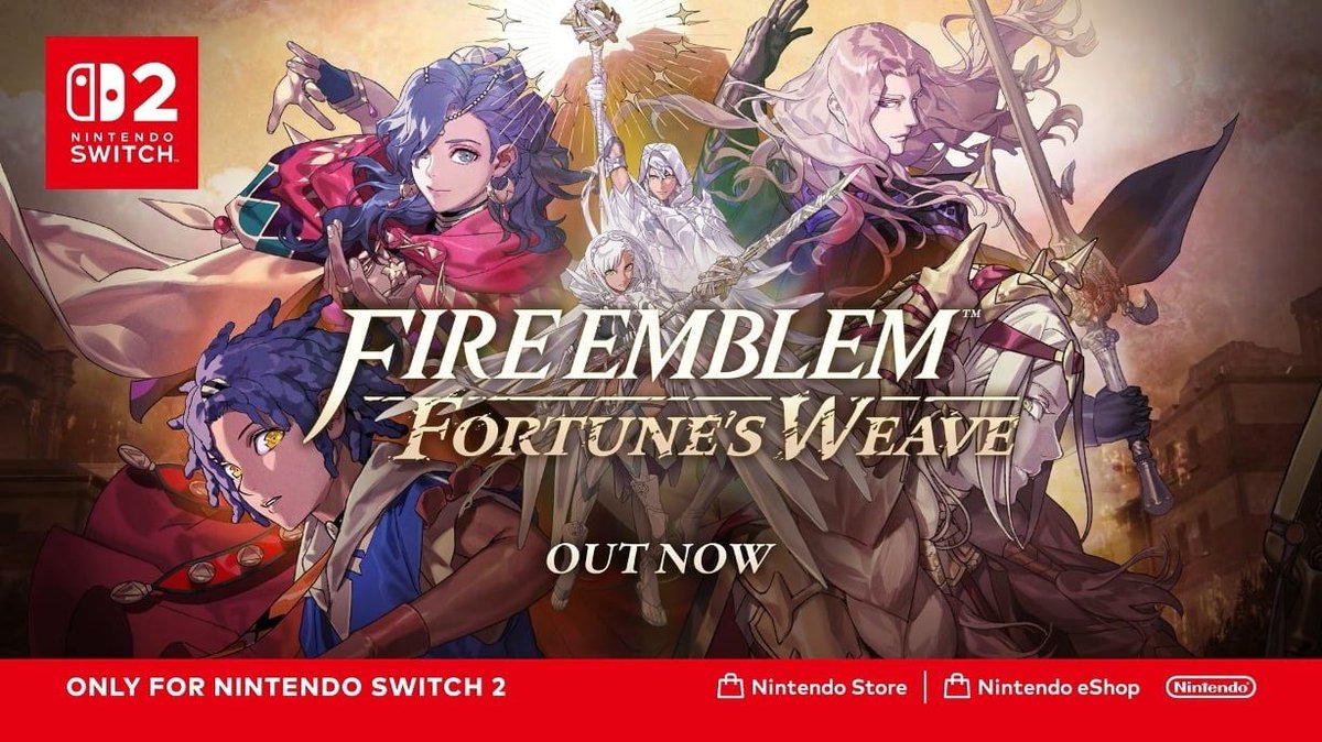 NinReportersEN's tweet photo. Fire Emblem: Fortune’s Weave Expansion Pass Revealed with Three DLC Waves
https://t.co/s7RqBVnd4N
Fire Emblem: Fortune's Weave Expansion Pass launches in three waves; W… https://t.co/gi0cAZWqWT