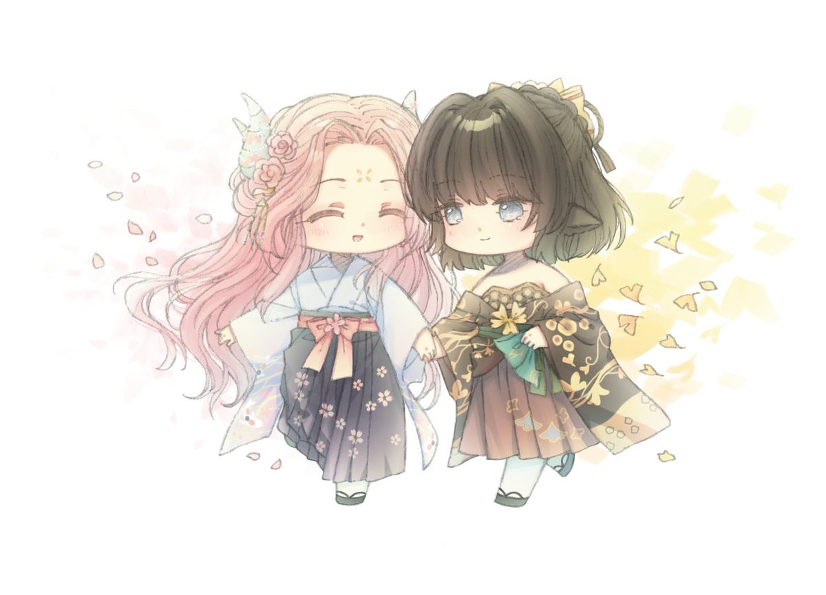 ularkanojo's tweet photo. // 💮&amp;🪨
Let's walk together, you and I

🎨 © Clara Kirathet (fb) https://t.co/qU8obBx4Cf