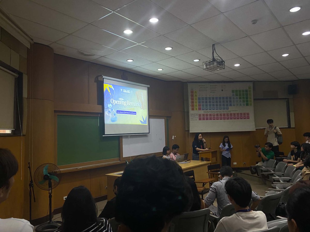 Aaliyah_TheGDN's tweet photo. HAPPENING NOW: “The Right to Health: Biopolitics and the Operationalization of PhilHealth YAKAP” talk hosted by the Development Society of the Ateneo and Laan Ateneo will take place in SEC-C 201 today, October 23 | @TheGUIDON 

#TALAB2026
#ForgingSolidarityinDiversity https://t.co/fKJGgS0EMD