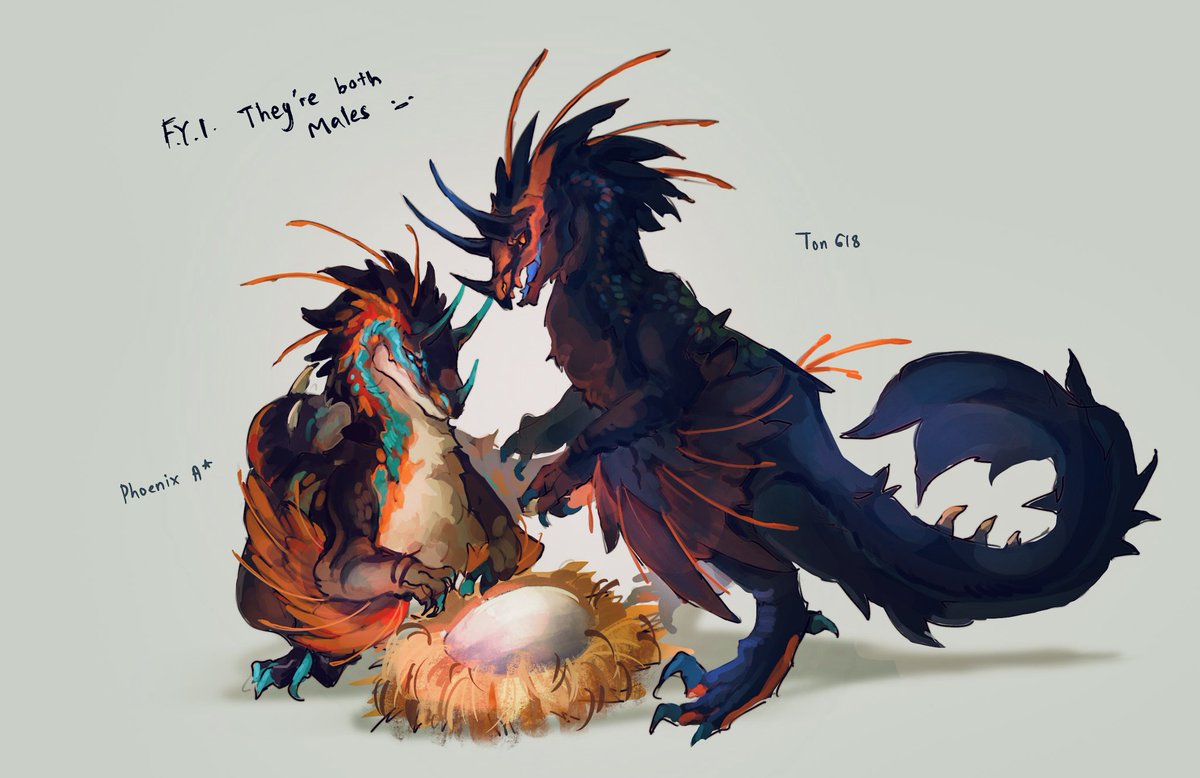 jello_feesh's tweet photo. More of my dinosaurs 🦖 
Dino yaoi

The utahraptors are expecting you guys!!! https://t.co/9vVcHWkIP6