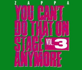 FineThanks's tweet photo. #DailyAlbumReviews                        
           1524.
You Can’t Do That On Stage Anymore. Vol 3.
Frank Zappa.
1989.
SINGLES 
None.
CHARTS 
Didn’t Chart.
Then/Now
Then: First time listen. https://t.co/bBBN1NCmzk