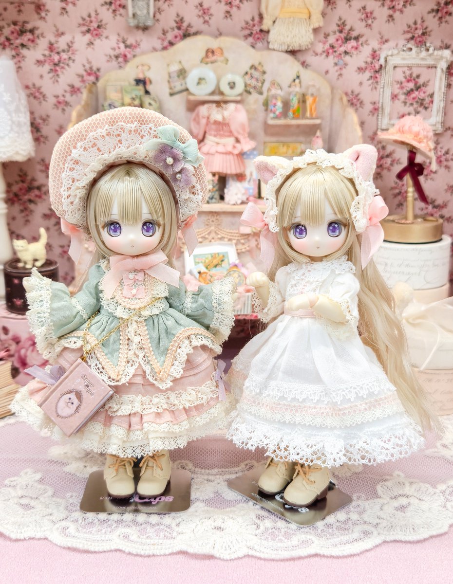 ls_akihabara's tweet photo. SugarCups／『Dollybird vol.42』限定モデル「Primrose × SugarCups／ショコラーラ～Petit Antique Memory～(Dollybird限定販売)」『Petit Cat Dress Set(Dollybird限定販売)』 サンプル展示のお知らせ
https://t.co/zQ2l6lEg1H
＃azone #アゾン #SugarCups #シュガーカップス #Dollybird https://t.co/p1zhKttkdA