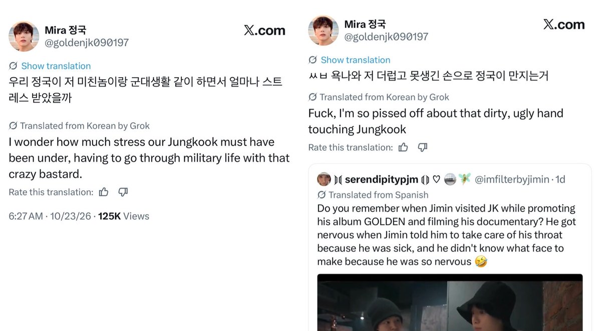 jmlove_1013's tweet photo. 🚨 REPORT &amp; BLOCK 🚨

Mass report this akgae for targeted harassment.

📌https://t.co/FLsXn7cGzz https://t.co/Zk3tnVufN7