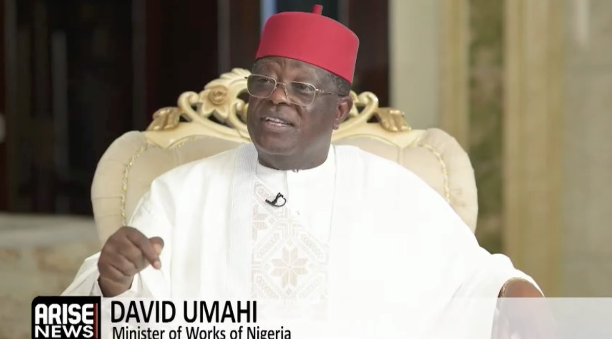 ARISEtv's tweet photo. Works Minister Umahi says Peter Obi failed to consult Southeast leaders before his presidential bid, arguing the region has other qualified political figures.

https://t.co/hIsffw0Cyx https://t.co/Qs9vhjufCQ