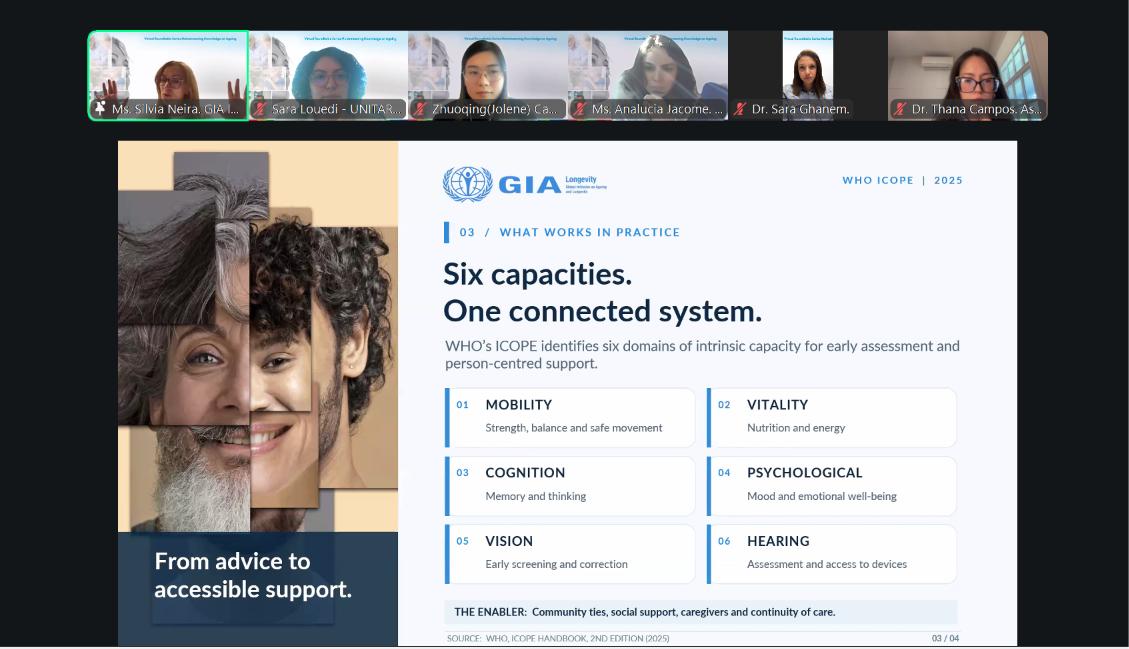 gialongevity's tweet photo. Only 3% of OECD health spending went to preventive services in 2023.

At UNITAR virtual roundtable, GIA Longevity VP Silvia Neira called for stronger prevention, integrated care, community support and affordability.

#GIALongevity #UNITAR https://t.co/uBCWvKCgUo