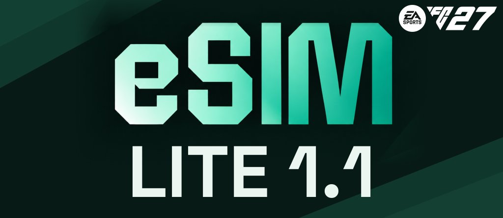 eSIMMod's tweet photo. eSIM Mod LITE 1.1 is OUT #FC27 

Cameras, Turfs and Visuals enhancement. 🔥

Full compatibility with @RODEMODS License Mod 2.0 with a new eSIM Combined Squads 👕

Get it now (Free) ➡️https://t.co/2qufdFcaDd https://t.co/lLbCFcm7nh