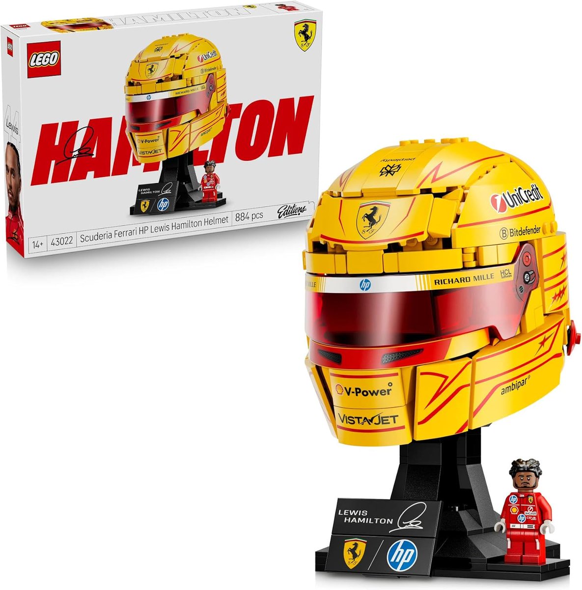 icklebricks's tweet photo. LEGO Editions Scuderia Ferrari HP Lewis Hamilton Helmet 43022
NOW £54.99   (RRP £79.99) → https://t.co/ed0E7bSkqc
.
Pricing correct at time of posting
.
#lego #ad #legodeals #giftideas #afol #legoinvesting #legoeditions #f1 #lewishamilton #ferrari #helmet https://t.co/lurOfiZ8k7