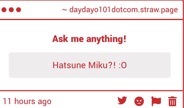 daydayo101's tweet photo. YES and whoever told you hatsune miku isn’t real is actually spreading misinfo https://t.co/P5PgItQabV