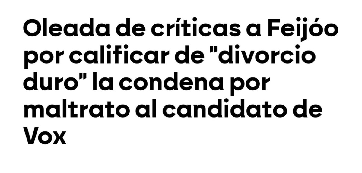 diosmay1's tweet photo. @oscar_puente_ @NunezFeijoo hoy
✅Eliminación del Ministerio de Igualdad.
✅Eliminación de la Ley de Eutanasia.
✅Retoque Ley del aborto.
✅Cero compromiso a subir el SMI.
✅Pacto con Vox.
Amén de lo que ya dijeron sobre "privatizar" pensiones, bajas laborables 
Ahora le votas!!
El feminista 👇🏻 https://t.co/foSy2K2Eev