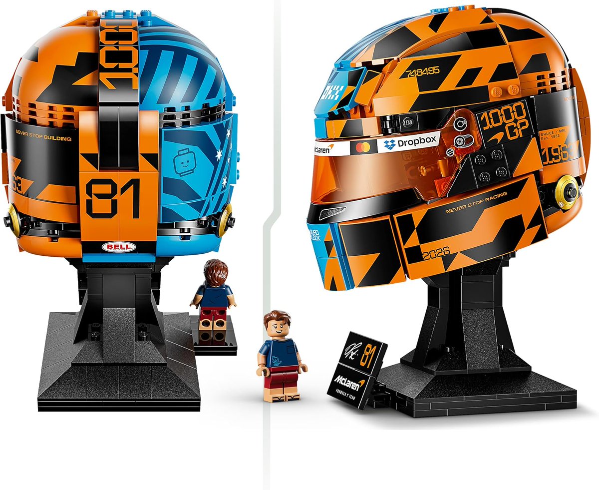 icklebricks's tweet photo. LEGO Editions McLaren Mastercard F1 Team Oscar Piastri Helmet
NOW £59.98   (RRP £79.99) → https://t.co/se5NOBd800
.
Pricing correct at time of posting
.
#lego #ad #legodeals #giftideas #afol #legoinvesting #Legoeditions #F1 #helmet #mclaren #oscarpiastri https://t.co/PYr4cvNwhl