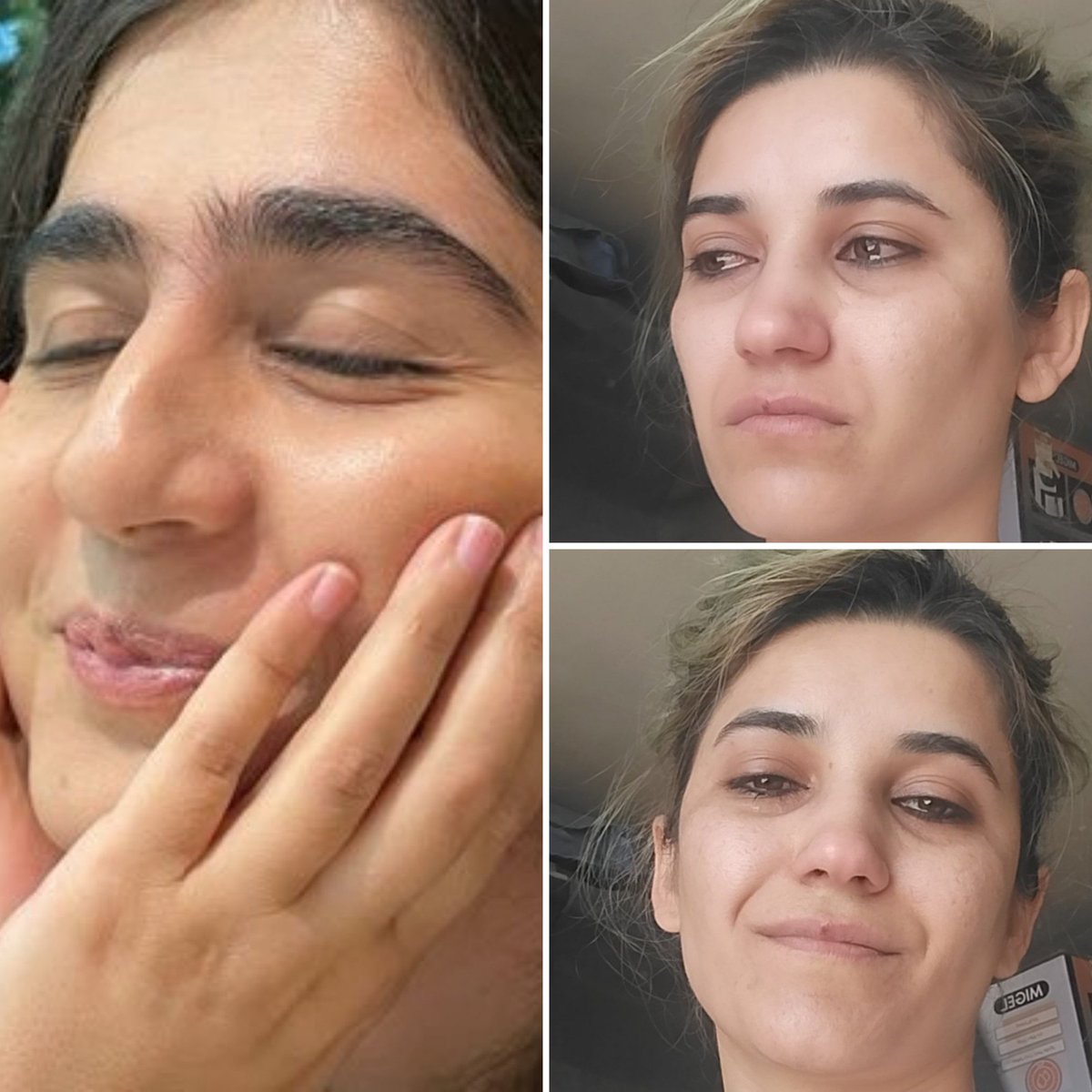 negarjahantab's tweet photo. زندانی سیاسی ندیدم وطن پرست باشه و دی ماه رو لمس کرده باشه و اینجوری عکس بیاره تو مجازی که چی مثلا ما با لبخند داریم مبارزه میکنیم زااارت! کسی می‌تونه بخنده که هیچ حسی به ایران و ایرانی نداره و وقتی از ایران حرف میزنه غمی به چهره نداشته باشه . نوچگیتونو کنید بی وجدانا https://t.co/HJjTWK8hAB