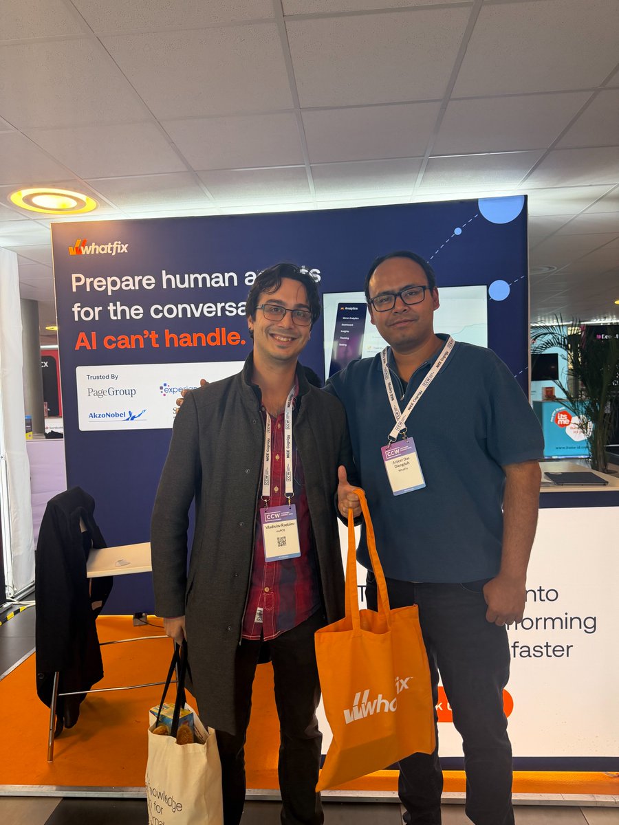 whatfix's tweet photo. Berlin. London. Amsterdam. 🪞✈️

We’ve taken Whatfix Mirror everywhere — and it’s been turning heads along the way.

Because digital transformation shouldn’t just be something you talk about. With Mirror, teams can experience, visualize and reimagine how technology could work before making the change.

And we’re not slowing down yet…

🇬🇧Two exciting events are coming up in London!

If you’re around, come find us, see Mirror in action and let’s talk about what’s next for digital transformation.

And just a little 👀… we’ve got something extra special coming in the holiday months. 🎁

Stay tuned. The Mirror has more to show. ✨

#whatfix #whatfixmirror #digitaltransformation #futureofwork #employeeexperience #IQPC