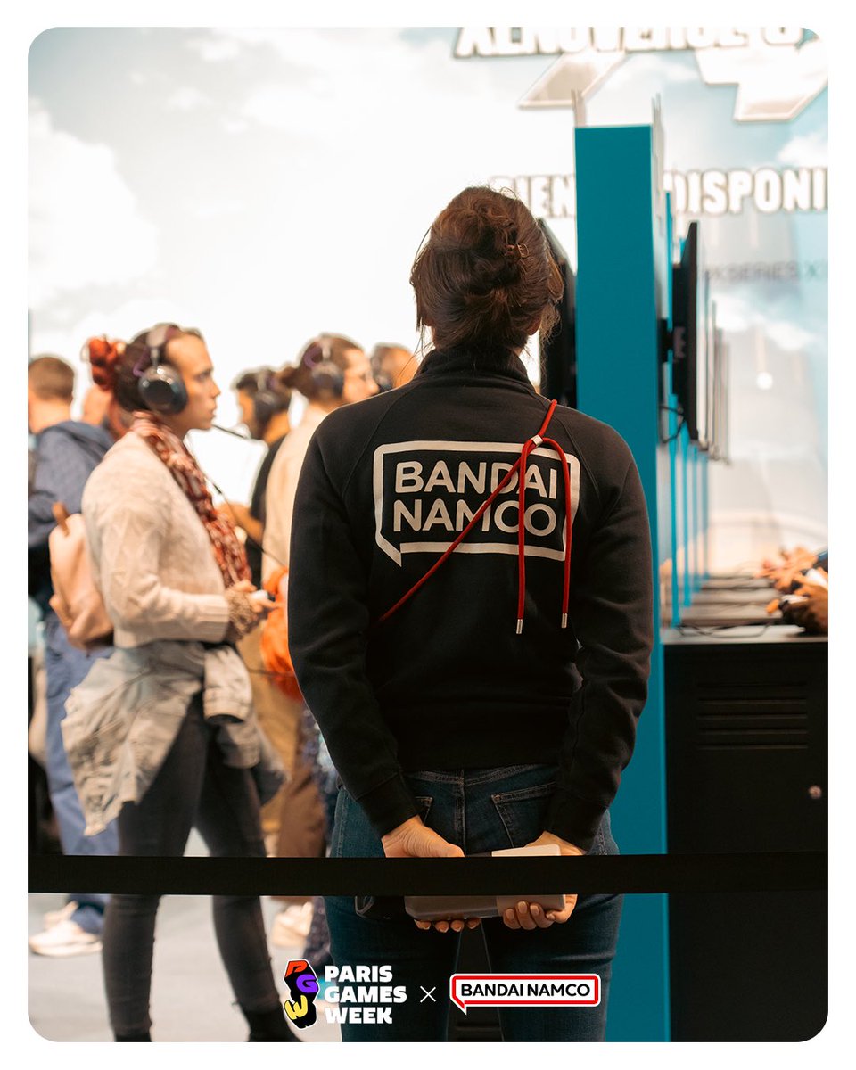 BandaiNamcoFR's tweet photo. Deuxième jour de @ParisGamesWeek avec VOUS 🙌

#BandaiNamcoPGW https://t.co/icaT1Z8Lh2