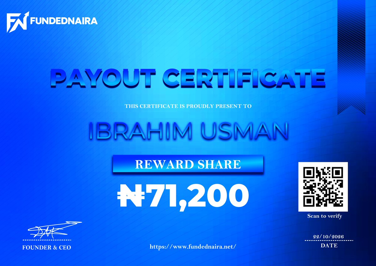 FundedNair8's tweet photo. You be skillful trader but you still no dey make money. You know wetin dey hold you? Na capital. Come Fundednaira, we go fund you and pay you 80% profit share of anything wey you make every 24 hours.

Grab your account today https://t.co/Nxpp5PZtge https://t.co/i0EdnrStEw