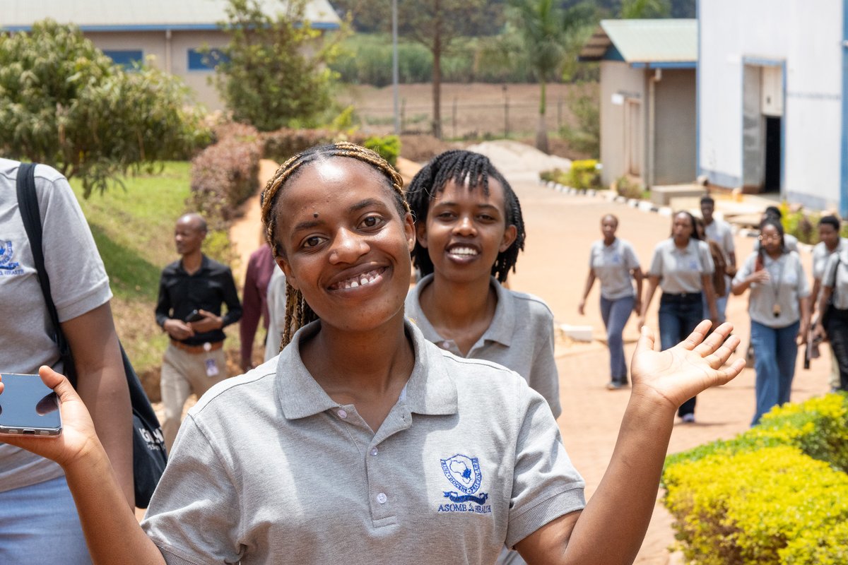 ASOMEHealth's tweet photo. ASOME Year-2 students studying Environmental Health and Microbiology made an educational visit to the Nzove Water Treatment Plant. #asomehealth https://t.co/oTgJm1ghxG