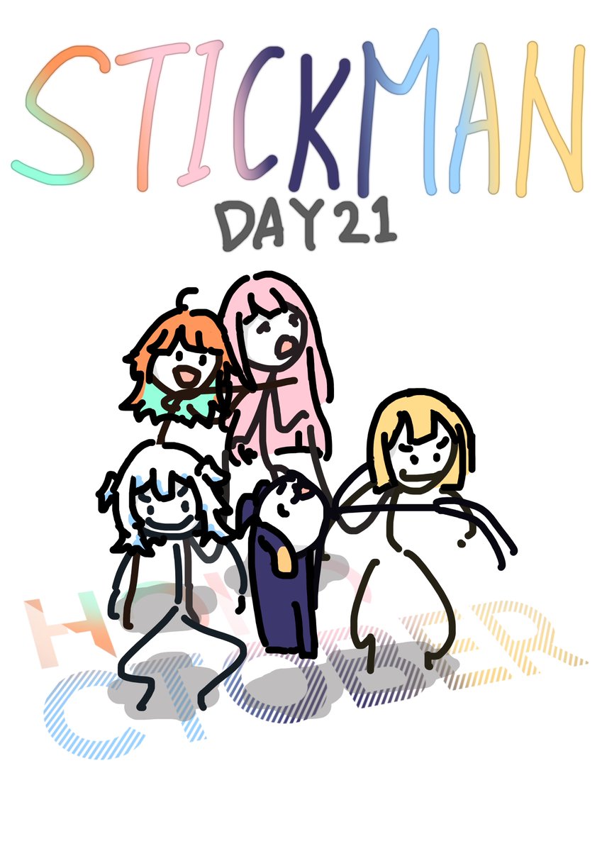 JJJJutin's tweet photo. Day 21 - Stickman(back to normal :D)
Myth Big Family
#holoctoberㅤ https://t.co/wXMLpZ3H2B