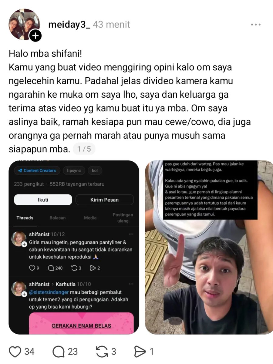 mydull_'s tweet photo. Info!!!!🔥🔥

ponakan dari salah satu bapak2 yang kemarin dikatain musang udah mulai spekup mslah kmrin yg sempat ramai di x dan sosmed lainya. ponakan begitu gak terima dan keluarga besar nya, dikarenakan bapak itu emang nyatanya baik dan ramah ke siapapun cewe/cowo.

heyy @SistersInDanger kasih tau tmen lu itu si shifani alias daus mini atau shifani juga megang ini akun ditunggu lu itikad baikny sama ybs.