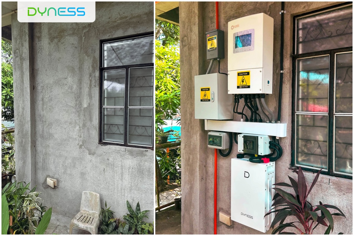 DynessESS's tweet photo. 🔋 Small space, big energy impact!

In Sipocot, Philippines, a once-unused wall now houses Dyness DL5.0F, delivering 5.12 kWh of storage in a slim design.

Where would you make space for energy storage? 👀

Explore: https://t.co/T3k67fTSzZ

#Dyness #DL50F #HomeEnergyStorage https://t.co/w28H3dnFN3