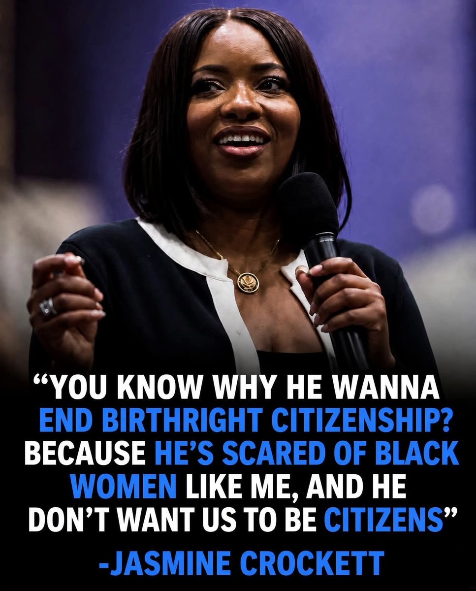RossyPrime's tweet photo. How would you respond to Jasmine Crockett? https://t.co/jelRhJHS7F