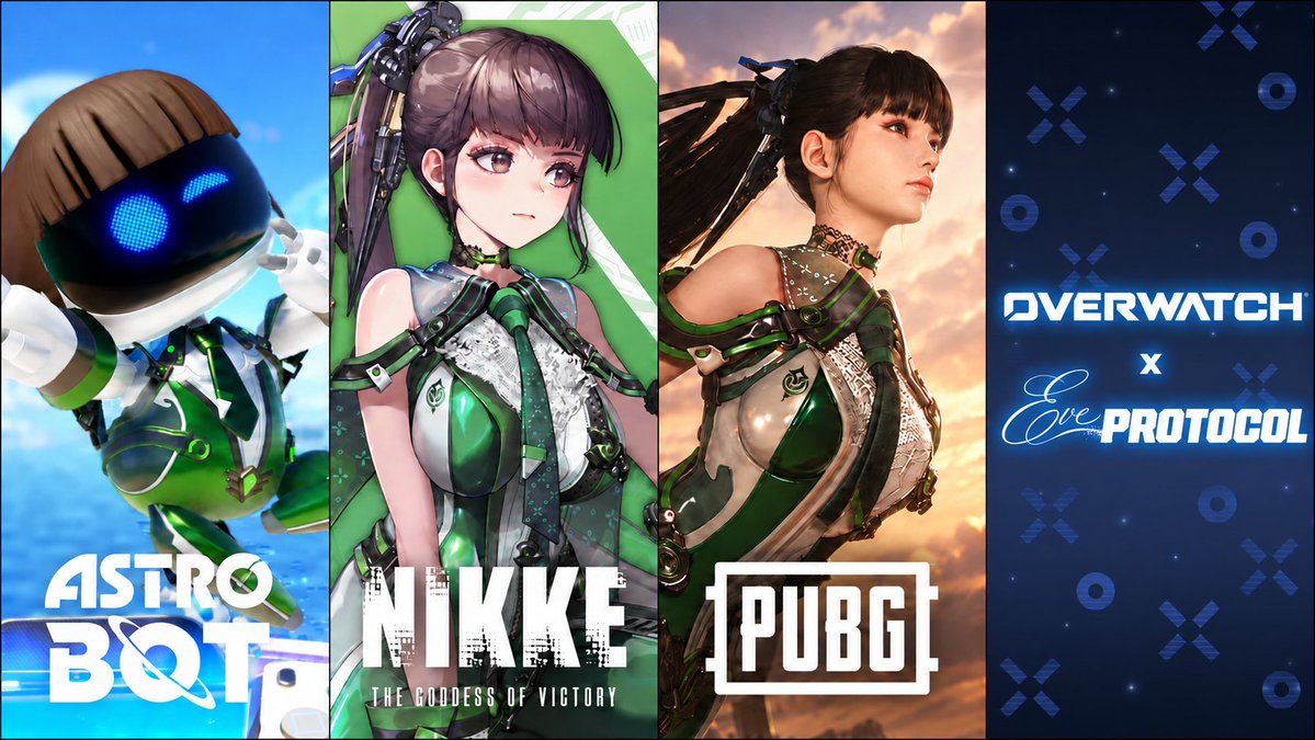 StellarBladeBR's tweet photo. Stellar Blade anunciou uma colaboração com Overwatch, a 4º da franquia! Com o título "Eve Protocol", sinto que poderia ser mais do apenas a Eve.

Qual roupa do Overwatch você acha que ficaria bem na Eve no Stellar Blade?👀
Por enquanto, é apenas certo que terá o visual da Eve no shooter, ainda não há qualquer indicação que nosso jogo receberá algum traje do Overwatch, mas não custa nada torcer.