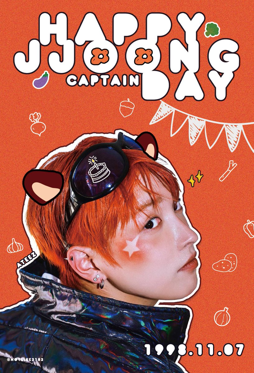 no1like2182's tweet photo. #Happy_JJOONG_CAPTAIN_day
#햅삐_쭝캡틴_데이
#홍중 #HONGJOONG  #에이티즈 #ATEEZ 

11월 7일 (토) ~ 11월 8일 (일) PM 12:00 ~ PM 5:00

📍 카페 온데이
서울 마포구 신촌로2안길 42 지1층 102호

📢기본특전과 럭드는 조기소진 될 수 있습니다. https://t.co/suYIJkFNsx