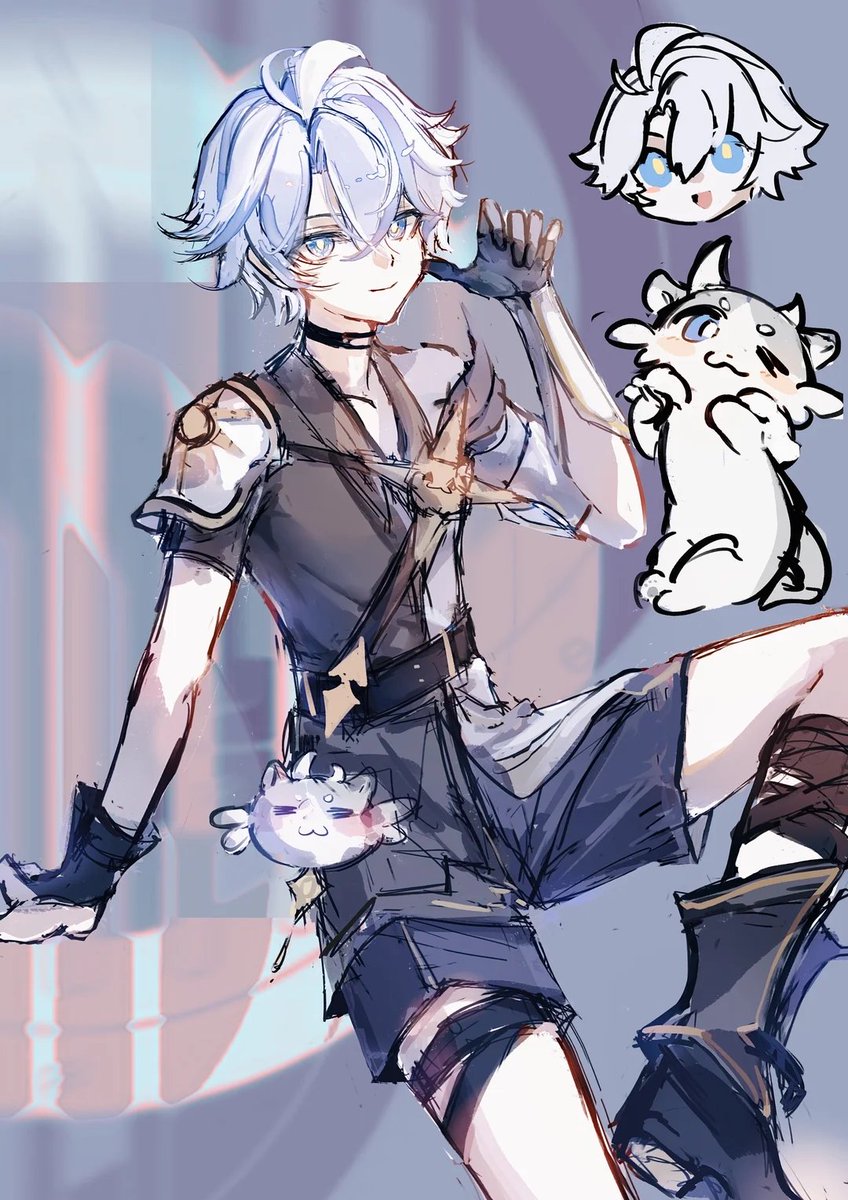 lijipng1's tweet photo. 小小救世主！！
#phainon #HonkaiStarRail https://t.co/6m7yvngUb0