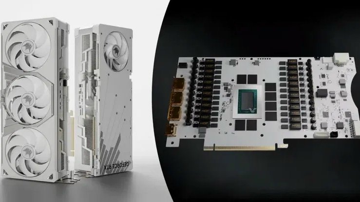 PlanetaComp's tweet photo. Компания Galax представила видеокарту GeForce RTX 5080 HOF Extreme, ключевой особенностью которой стало наличие сразу двух разъёмов питания 12V-2×6. Это делает новинку первой RTX 5080 с такой конфигурацией
#pc #planetacomp #pcnews #pcshop #pcservice #pcrepair #pcbuild #pcupgrade https://t.co/fgNZdrAfl4