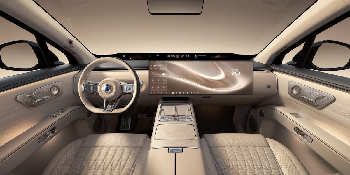 thinkercar's tweet photo. #BYD's Denza N8 just revealed four interior color options. Which one is your pick? https://t.co/OdEw0JwqWD