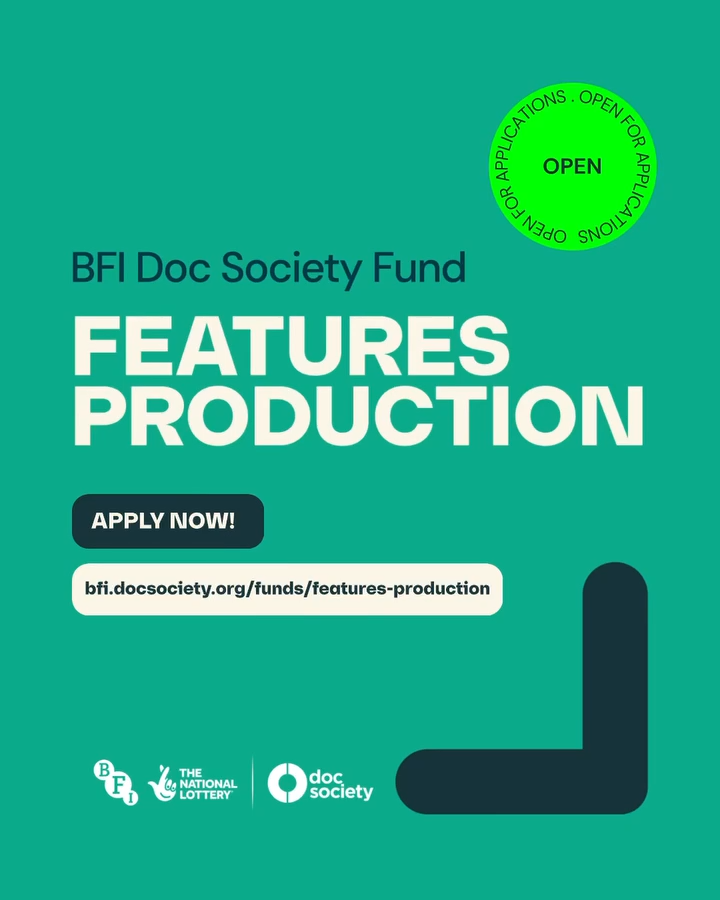 Together_Films's tweet photo. #FilmFundFriday The @BFI Doc Society Production Fund is open for submissions!

This fund is to support the production and completion of existing projects.

💸 Apply for grants of up to ��150,000

📅 No Deadline - this is a rolling fund

Find out more: https://t.co/fzOJohXxuy https://t.co/rTk2vuhlhY