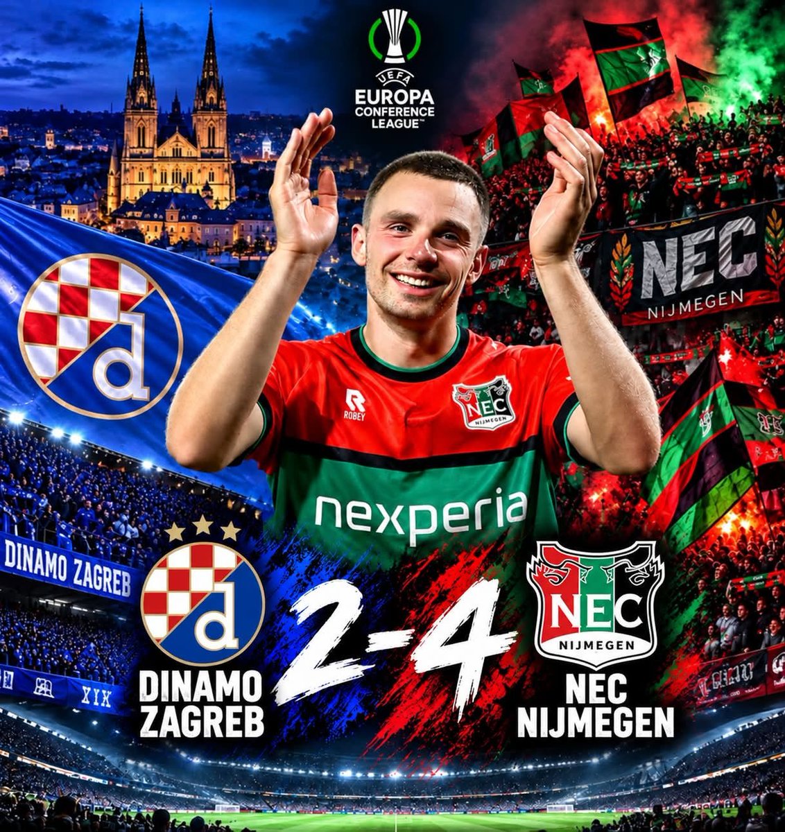 HaroldBastiaans's tweet photo. Wat is deze man toch belangrijk voor ons team, dat hij niet is verkocht begin van het seizoen is echt een grote meevaller. Alleen al de inspeel pass waar de 2-3 uit valt is van grootse klasse. #NEC #dinNEC https://t.co/cm7QhNxyRb