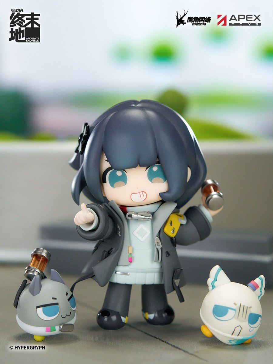 AitaiKuji's tweet photo. 🌟 The Female Endministrator gets an adorable makeover in the Arknights: Endfield APEX Cuties Series Figurine! This chibi-style figure brings a cute twist to the character’s usual look!

⬇️ Pre-order today!
🛒 https://t.co/fJnyo1rJbg
📆 Release Date: July 2027

#arknights #arknightsendfield