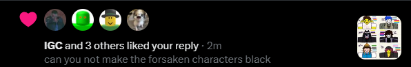 shrimpanon's tweet photo. no way notive liked my reply 🥹 

i love you notive https://t.co/adkSP1nELB