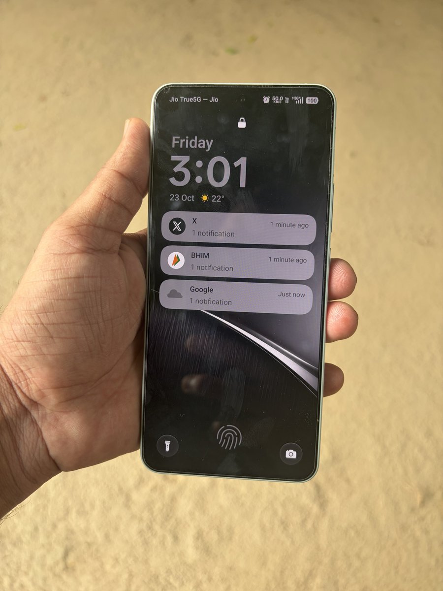 yabhishekhd's tweet photo. I have been using the OnePlus Nord 4 for the last 1 year and 10 months, and I haven't had a single problem till date. Everything is good on this device. The camera is good, though not excellent. I purchased this device for under ₹25,000.

I have also tried mid-range smartphones from other brands, which had unexpected shutdowns, lagging and jittering issues, but I didn't face any of these on this one. The battery health is now down to 93%.

I have other flagship smartphones as well, but I don't feel I should switch to them. The main reason is network reception: it is very good on this one and works excellently in basements, lifts and while roaming. Another reason is the alert slider, which I use a lot. The battery is also good, giving around 6 hours of SOT, and the software and performance are excellent.