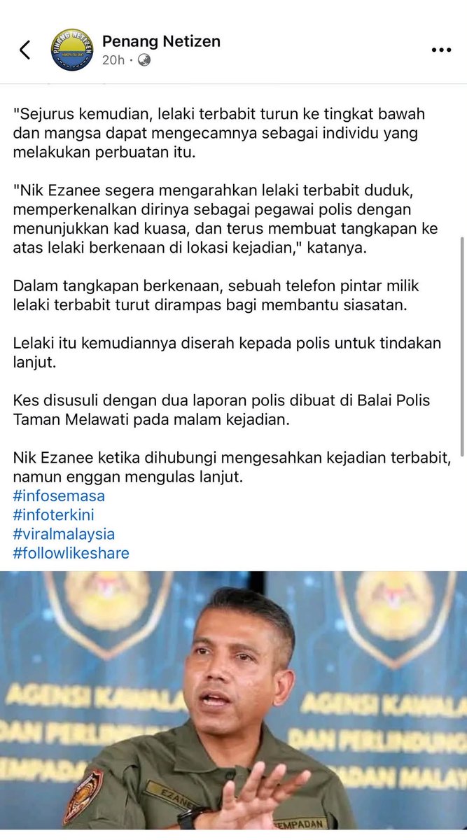 BendiTheBagak's tweet photo. Ada gay laknatullah berpangkat Datuk sexual harass anak Datuk Nik Ezanee dalam gym sauna.

Mangsa kena sexual harassed dekat gym Fitness First Melawati Mall and terus call ayah dia Datuk Nik Ezanee.

Silap la kau mess dengan harimau.

Macam2 gay la buat hal. Sorang tikam cikgu, sorang sokong Israel (kes Adam Benet) and now sexual harassment.

Puak ni suka buat hal lepastu tuduh orang Islam taliban.