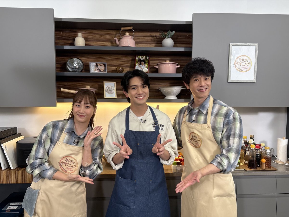 mikittydining's tweet photo. 10/24(土)11:00〜放送
#ミキティダイニング 

今回のゲストは…
Aぇ! group 正門良規さん！

料理男子！正門さんとレバニラ炒め作り！
正門さん特製簡単おつまみも！

放送をお楽しみに！ https://t.co/q9R0AOx364
