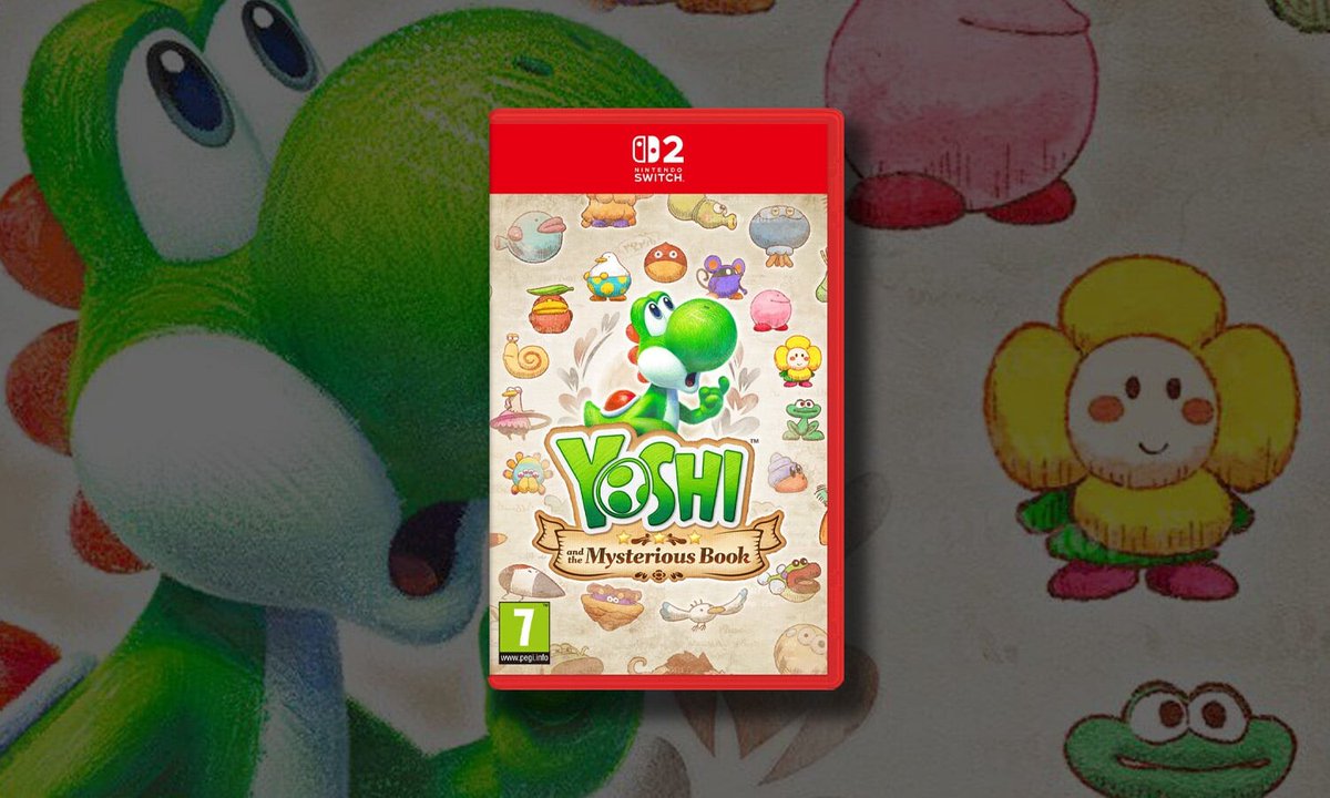 ChocoBonPlan's tweet photo. 🎮 Yoshi and the Mysterious Book Switch 2 passe à 46.73 € sur AMAZON  

👉 https://t.co/0stEg2ptOX  

📍 Jeu Switch 2 (sur la cartouche) centré sur l’exploration d’un livre vivant nommé Mysterius. Yoshi progresse page après page en observant des créatures et en enregistrant leurs particularités, ce qui débloque de nouvelles interactions avec le décor et renouvelle l’exploration au fil de l’aventure.  

📶 Niveau sur ChocoBonPlan : Max #pub
