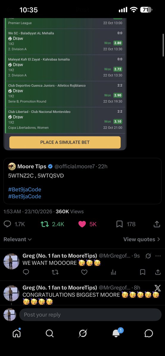 MrGregofLA's tweet photo. @officialmoore7 Done as instructed Mo-Oga 

7031581804 MoreMonee Bank.

WE WANT MOOOORE 🥶🥶🥶 https://t.co/FwQNr9PGlW
