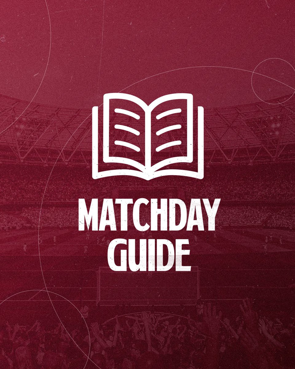 WestHamHelp's tweet photo. 📖| Joining us at London Stadium tomorrow for our EFL Championship match against Southampton? Read our matchday guide and FAQs for the essential information ahead of your visit.

➡️ https://t.co/OVKvqikFp4

#HammersHelp https://t.co/ul5qP6e6ZL