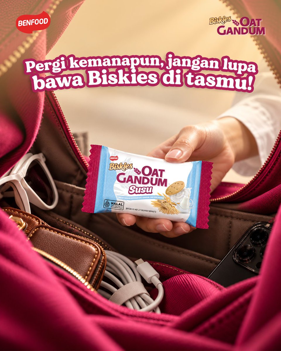 my_biskies's tweet photo. Kalo gak bawa Biskies tuh rasanya, seperti ada yang kurang deh๐ Makanya harus selalu bawa Biskies biar jadi penyemangat hari dan penyelamat perut lapar๐
#MyBiskies #BiskiesRealMoments #Bag #Aktivitas #Mom https://t.co/jwWmSzX9Yj
