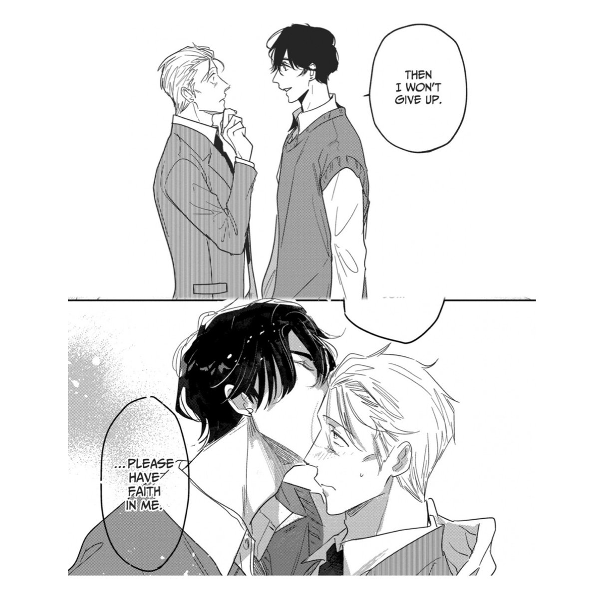 Pinkunicorn_02's tweet photo. A 42-year-old ex-idol uke × his younger idol seme💞❤️

The seme was once a fan who had a crush on the uke when he debuted. Years later, after the uke retired and became a journalist, they reunited and the seme finally got the chance to turn his longtime crush into real love. 💗 https://t.co/UFQSG5JLQv