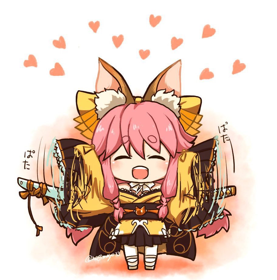 negimayo33's tweet photo. 再掲だけど
タマモアリアちゃん実装おめでと～💖 https://t.co/uGLsMUP6N7