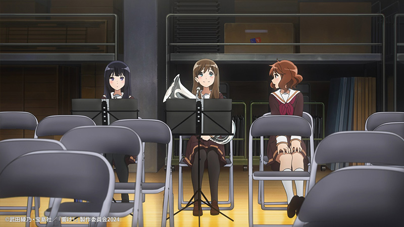 anime_eupho's tweet photo. 「よっこらしょって」

#ユーフォ最終楽章 #anime_eupho https://t.co/vbHawLj21C