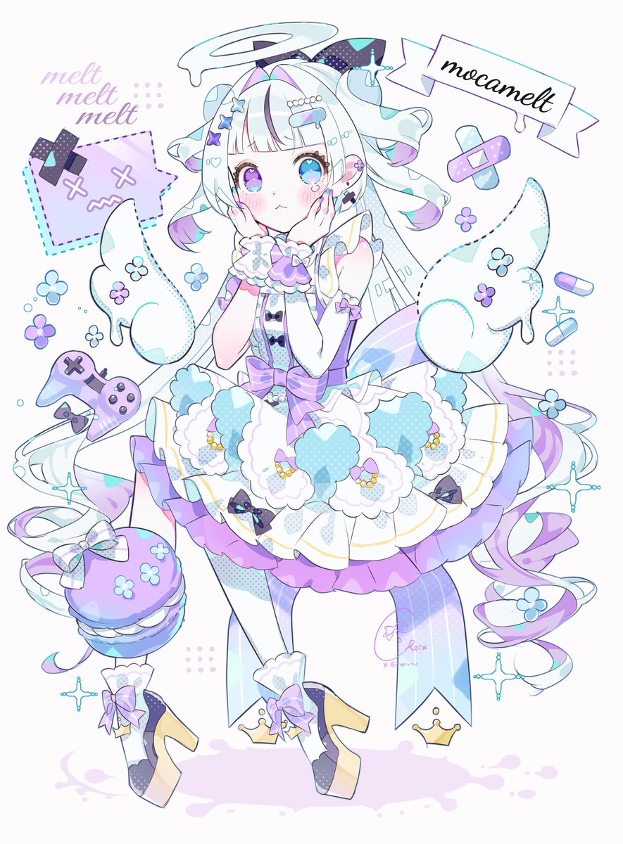 croixtw's tweet photo. ゲーマーえんじぇる👾　#もか絵ると https://t.co/0jOvwr9yFC