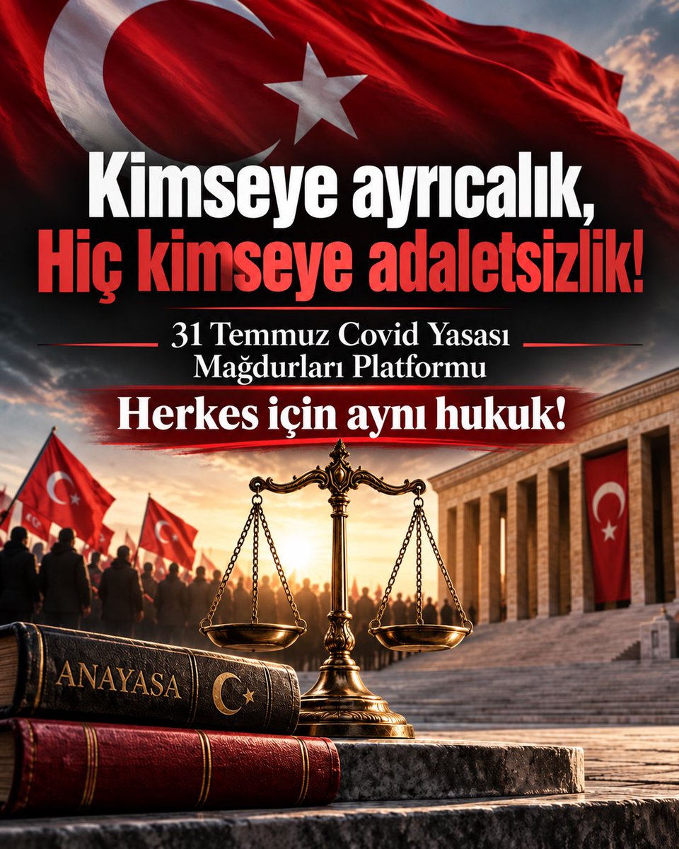 ArifeAgan's tweet photo. Geçmiş tarihte yasanın ilk çıktığı hal ve ilerleyen tarihte yapılan tüm eklentilerde SUÇ AYRIMI YAPILMAMIŞKEN ve dahi birden çok suç işleyen çift mükerrirler dahi bu yasadan SUÇ AYRIMSIZ faydalandırırken , 11. Paketteki düzenlemede kimi suç tipleri kapsam dışı bırakılarak bir düzenleme yapılması YATAY EŞİTLİK durumuna haiz vatandaşlar arasında açık bir hak ihlalidir ve anayasaya aykırıdır. Kaldı ki bu düzenleme yeni bir infaz düzenlemesi de değildir , geçmişte yapılmış ADALETSİZ VE ANAYASAYA AYKIRI bir maddenin düzeltilmesidir. 
#31TemmuzCovidYasası 
@YS_Turkoglu @iyiparti