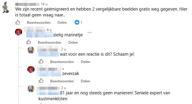 BPostiche's tweet photo. Nergens gaat #zwetsathon harder dan in FB-groepen waar dingen worden verkocht 😍🥹😂 https://t.co/CnbEWlcYZS