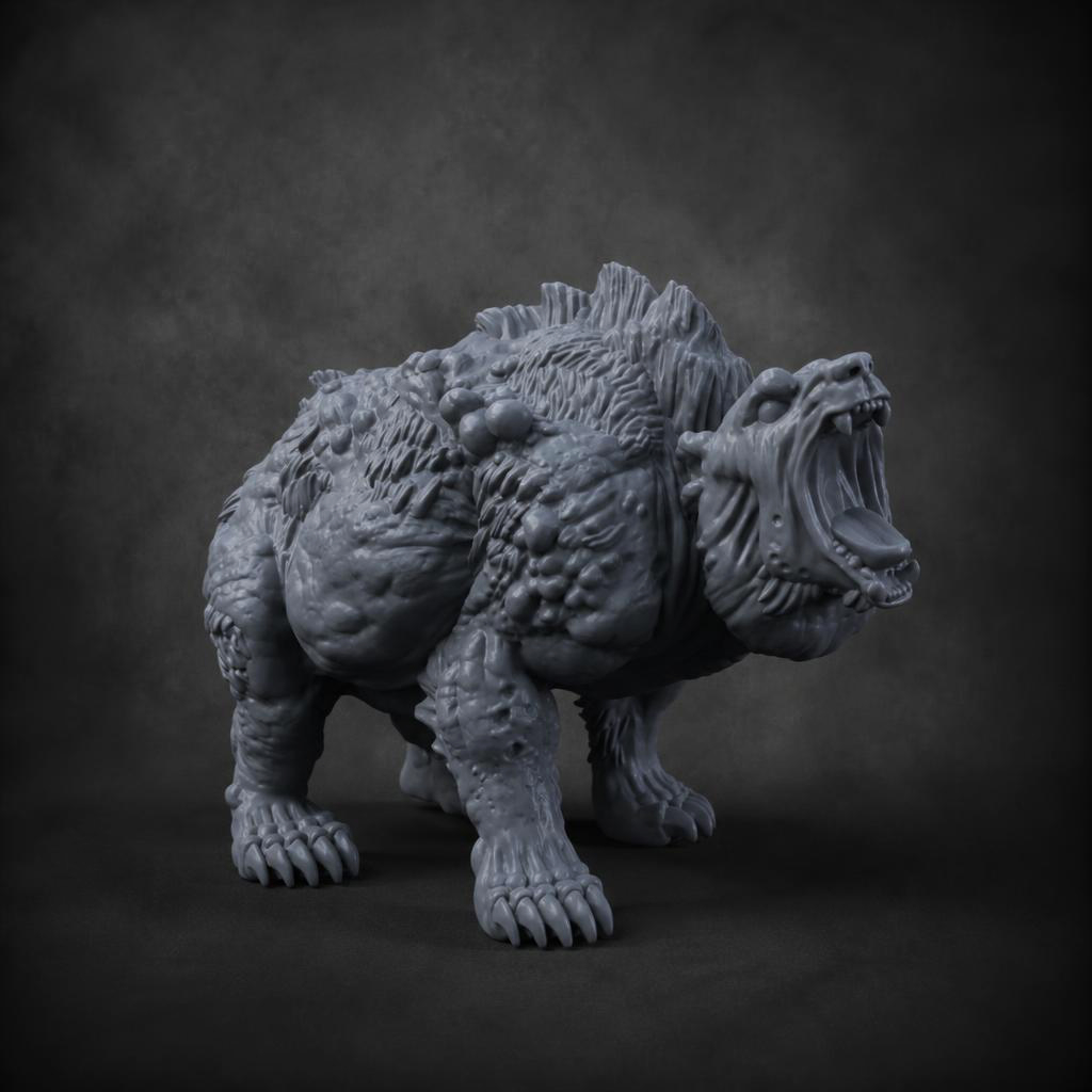 DuncanShadow's tweet photo. Rad Bears 
Would also work as zombie bears
Sculpted for 3d printing 

#3dprinting #fallout #ttrpg https://t.co/jsqWMoGyI4