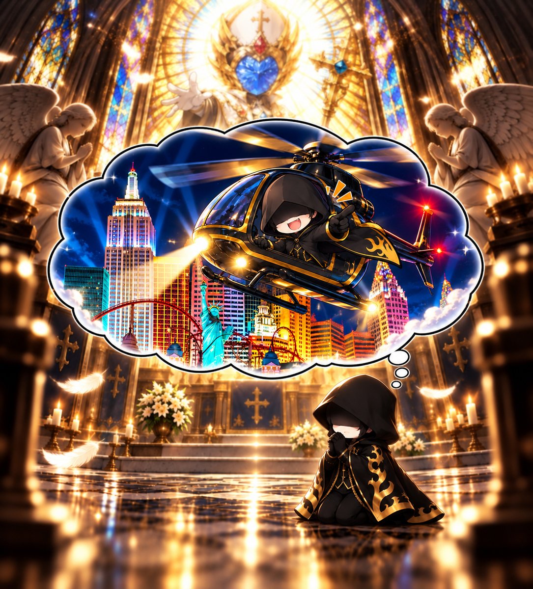 UNKNOWN_concode's tweet photo. おはようございます、Unknownです😈

「朝ポスト」のために
朝活であるお祈りを捧げました☀️

本日１０月２４日（土）
MARINと合同🐬
さらに
しんのすけ⁺²⁹⁷@shinnosuke000 さん来店

神託が降りました👀✨

海外に行くなら
どこに行きたいですか？

私はエンタメの聖地
アメリカに行ってみたいですね🕺

ハリウッドやユニバーサル・スタジオ
がある映像、映画の聖地
ロサンゼルス⚾

ブロードウェイやアポロシアター
がある舞台、ミュージカルの聖地
ニューヨーク🏀

他にもＮＢＡやメジャーリーグ
人を楽しませてくれるものが
詰まってますよね😆

本日の
”いっちーの”も
楽しさ詰まってます!!

このあと、8:30より抽選開始です!!
皆様のご来店お待ちしております♪