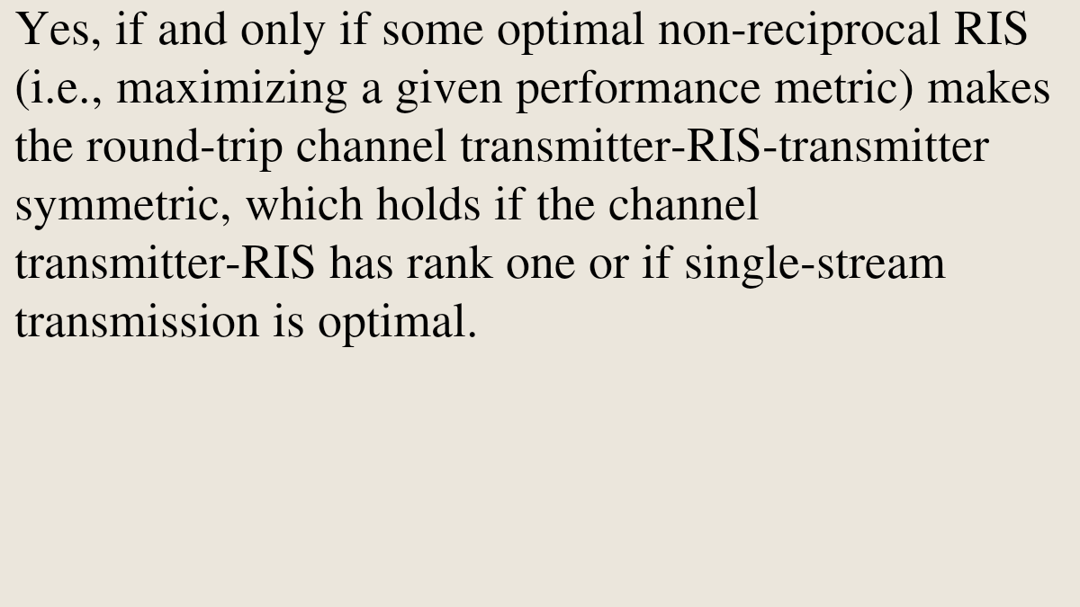 Encoding's tweet photo. Can Reciprocal RIS Perform as Non-Reciprocal RIS?

Matteo Nerini, Juan Vidal Alegría, Bruno Clerckx
https://t.co/D0tSBNU9kK [𝚌𝚜.𝙸𝚃 𝚎𝚎𝚜𝚜.𝚂𝙿]
💬To be presented at Asilomar 2026 https://t.co/RkrT1XuGNk