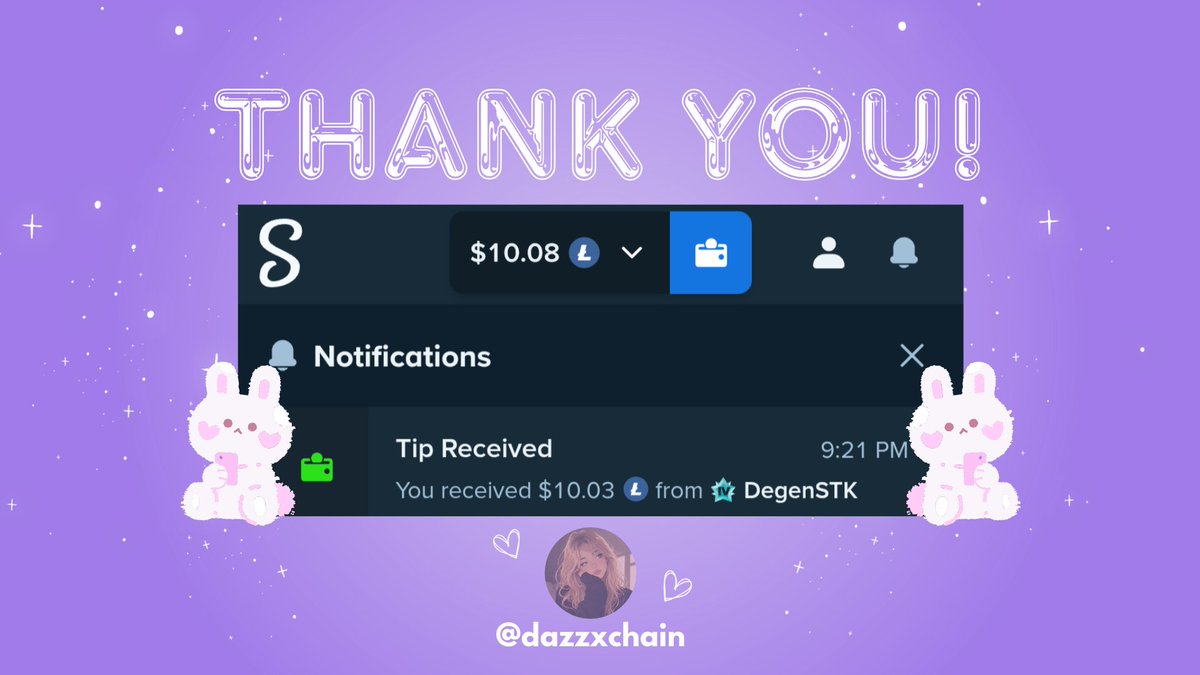 dazzxchain's tweet photo. 🏆 - sorry for my late vouch! I won this from one of the legend I know @DegenSTK will keep supporting him because he is legit and consistent sharing some of his wins on community! 

thank you so much for this! 

🤍 - #dazbigwins https://t.co/DDRbixOai9