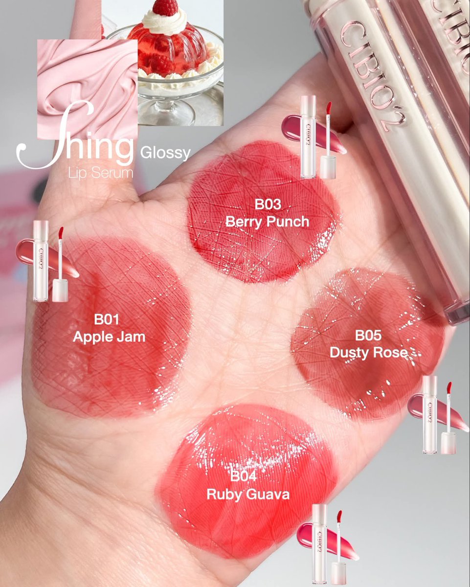 bbyyw647's tweet photo. 🍓💗 สีสวยฉ่ำวาว พร้อมบำรุงในแท่งเดียว 💋✨
เติมความคิวท์ให้ทุกลุคด้วย CIBIO’2 Shiny Glossy Lip Serum 💄💕 สีสวยฉ่ำวาว พร้อมบำรุงริมฝีปากอย่างล้ำลึก 

https://t.co/MKBKZbTslh
🛒💗

#CIBIO2 #CIBIO2LIPSERUM #CIBIO2MatteLip #CIBIO2GlossyLip https://t.co/zJMA6WHDpE